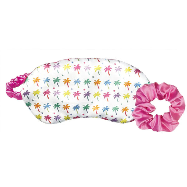 Palm Paradise Eye Mask & Scrunchie Set from Anderson Parker