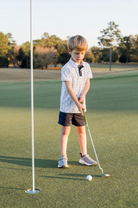 Parker Polo - Fairway Finder/Nantucket Navy from Anderson Parker