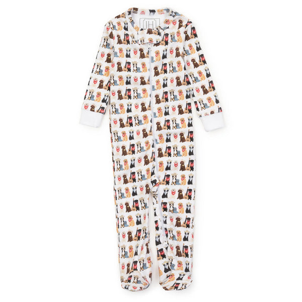 Parker Zipper Pajama - Western Pups from Anderson Parker