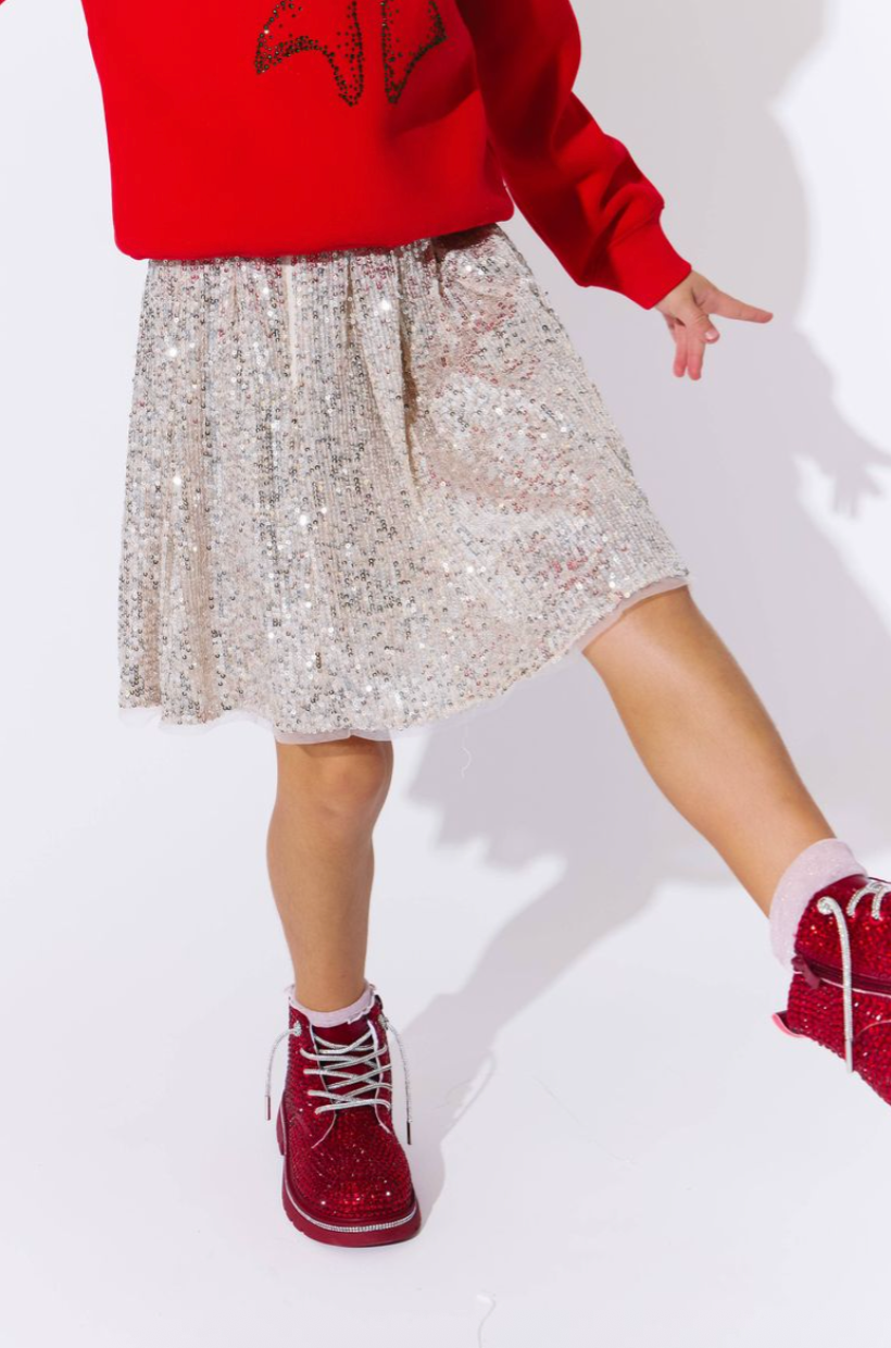 Party Shimmer Sequin Skirt from Anderson Parker