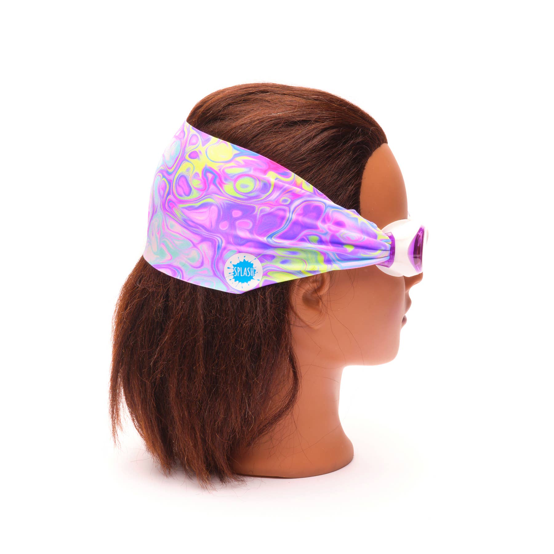 Pastel Swirl Swim Goggles from Anderson Parker