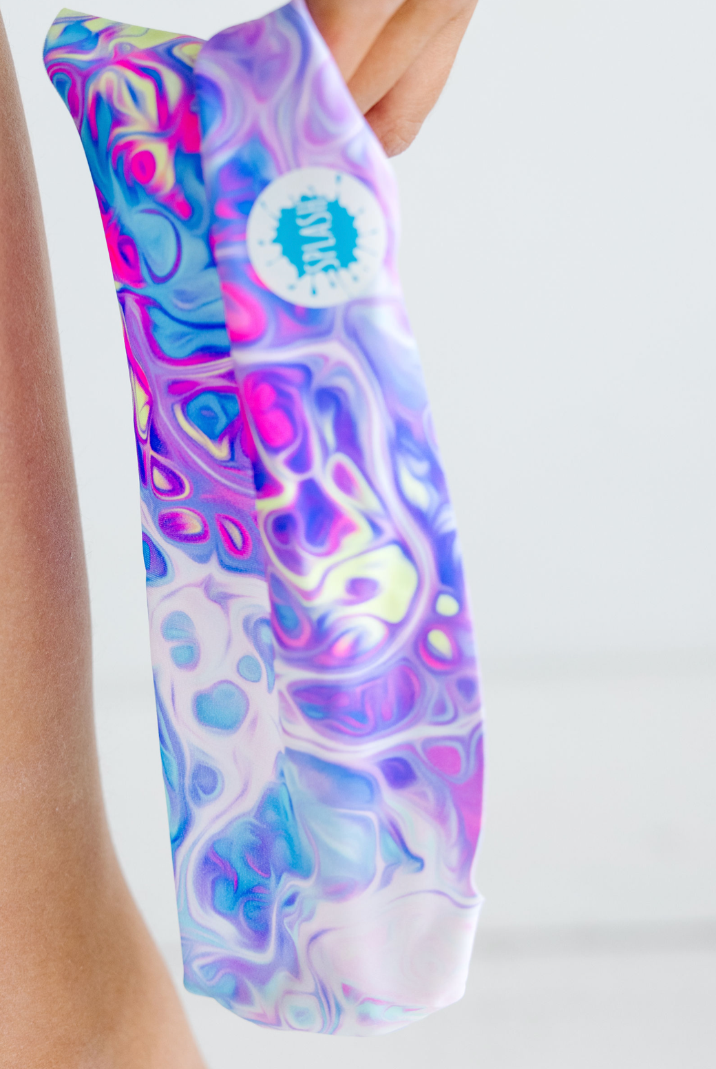 Pastel Swirl Swim Goggles from Anderson Parker