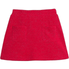 Patch Pocket Skort - Crimson from Anderson Parker