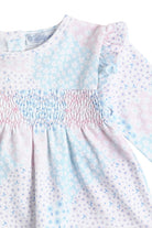Patchwork Smocked Dress LS Set from Anderson Parker