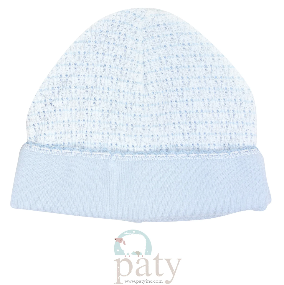 Paty Knit Saylor Beanie - Blue from Anderson Parker
