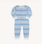 Paxton Playsuit - Pima - Saddle Ridge Stripe (Sarasota Sky) from Anderson Parker