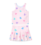Peach Heart Tank & Skirt Set from Anderson Parker