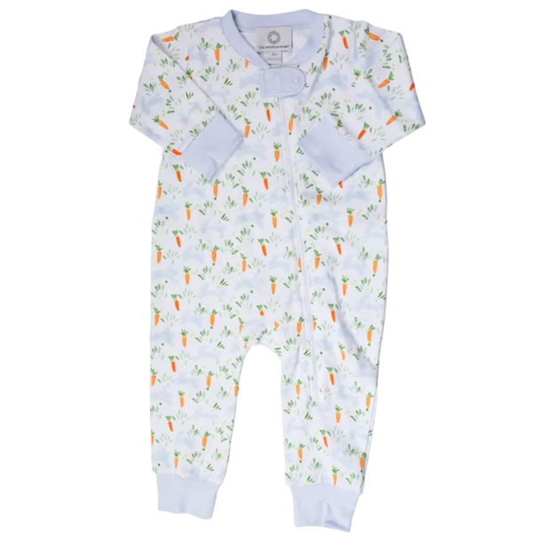 Peeps Zipper PJ - Blue from Anderson Parker