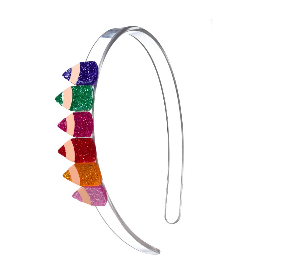 Pencils Chic Glitter Headband from Anderson Parker