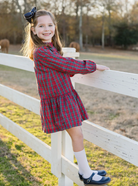 Penelope Dress - Red Christmas Plaid from Anderson Parker