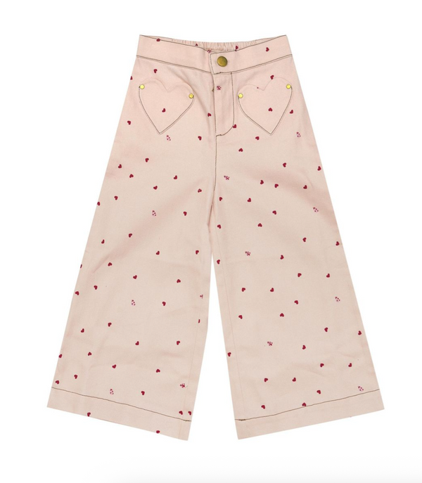 Penelope Pants-Piggy Pink Love Bug from Anderson Parker