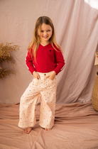 Penelope Pants-Piggy Pink Love Bug from Anderson Parker