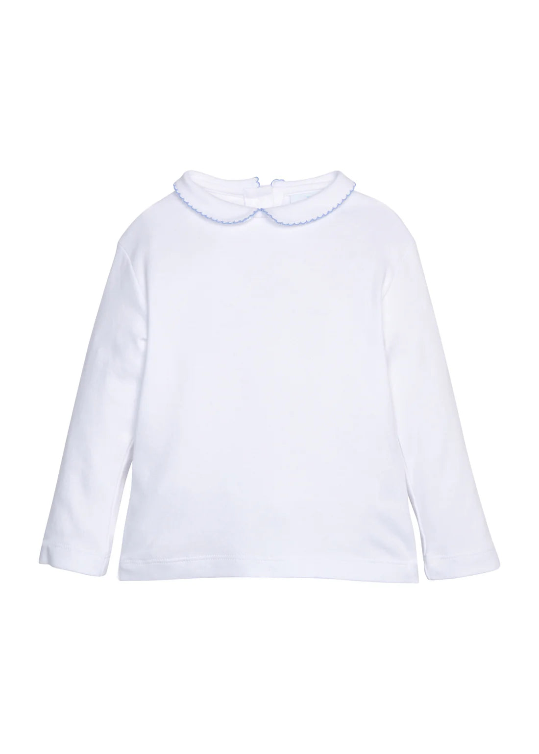 Peter Pan Picot Shirt & Onesie - Light Blue from Anderson Parker
