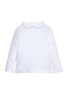 Peter Pan Picot Shirt & Onesie - Light Blue from Anderson Parker