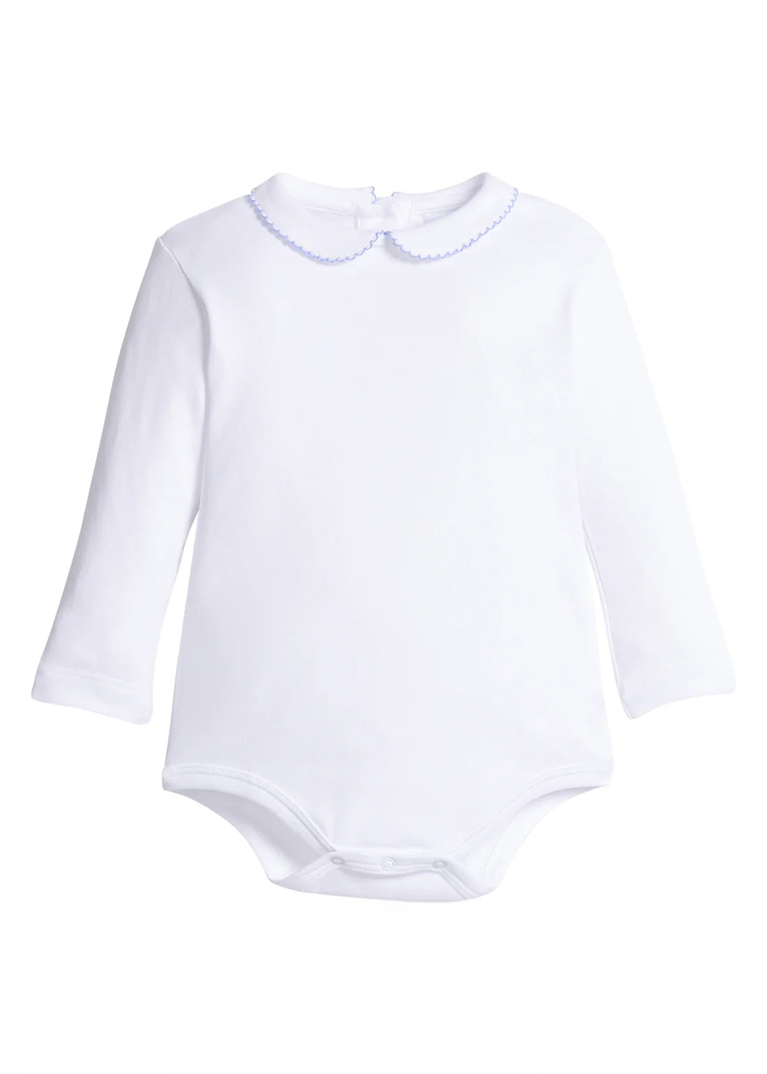 Peter Pan Picot Shirt & Onesie - Light Blue from Anderson Parker