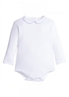 Peter Pan Picot Shirt & Onesie - Light Blue from Anderson Parker
