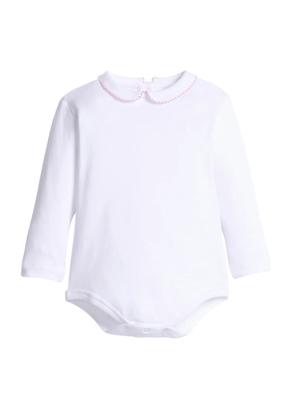 Peter Pan Picot Shirt & Onesie - Light Pink from Anderson Parker