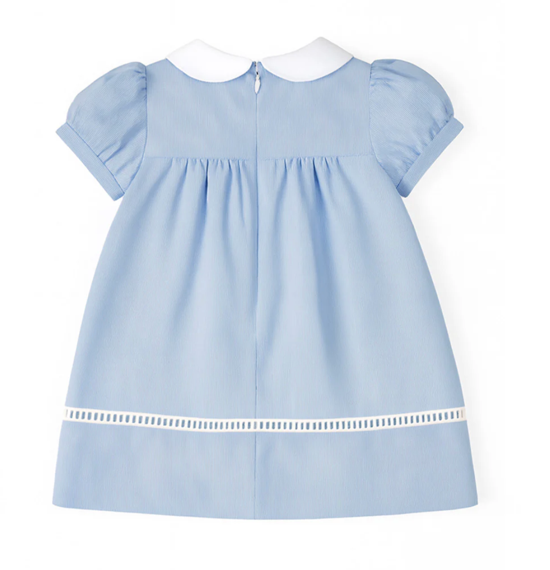 Pincord Dress With Flowers from Anderson Parker