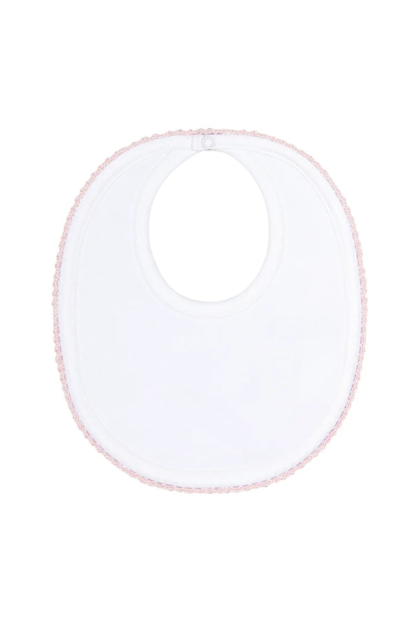 Pink Crochets Bib from Anderson Parker