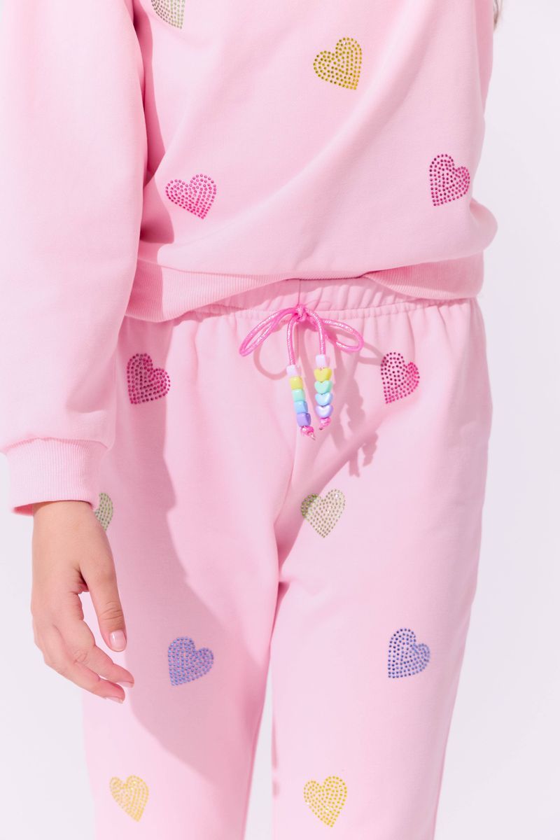 Pink Crystal Hearts Set from Anderson Parker
