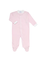 Pink Gingham Zipper Footie from Anderson Parker