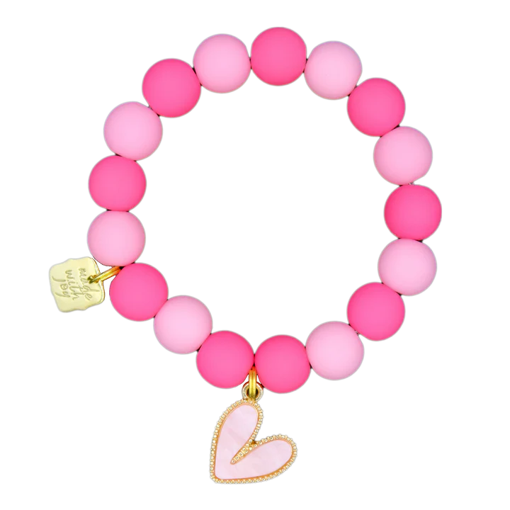Pink Hearts Bracelet from Anderson Parker
