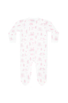 Pink London Toile Zipper Footie from Anderson Parker