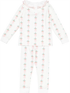 Pink Mistletoe Girl Pajama from Anderson Parker