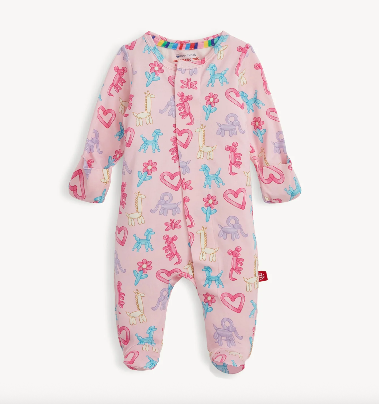 Pink Party Animals Glow in the Dark - Magnetic Me from Anderson Parker