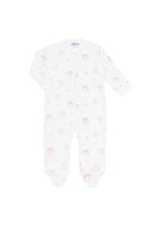 Pink Pumpkin Patch Zipper Footie from Anderson Parker
