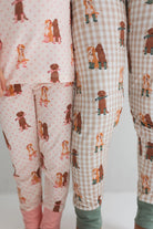Pink Pup Friends Two Piece Set from Anderson Parker
