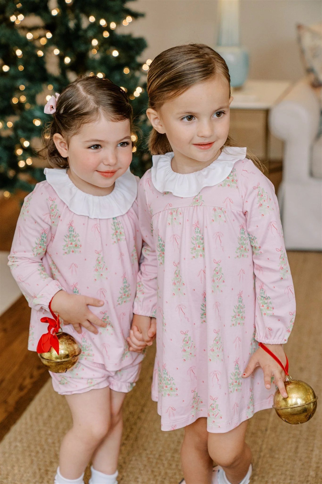 Pink Tinsel Long Sleeve Dress from Anderson Parker