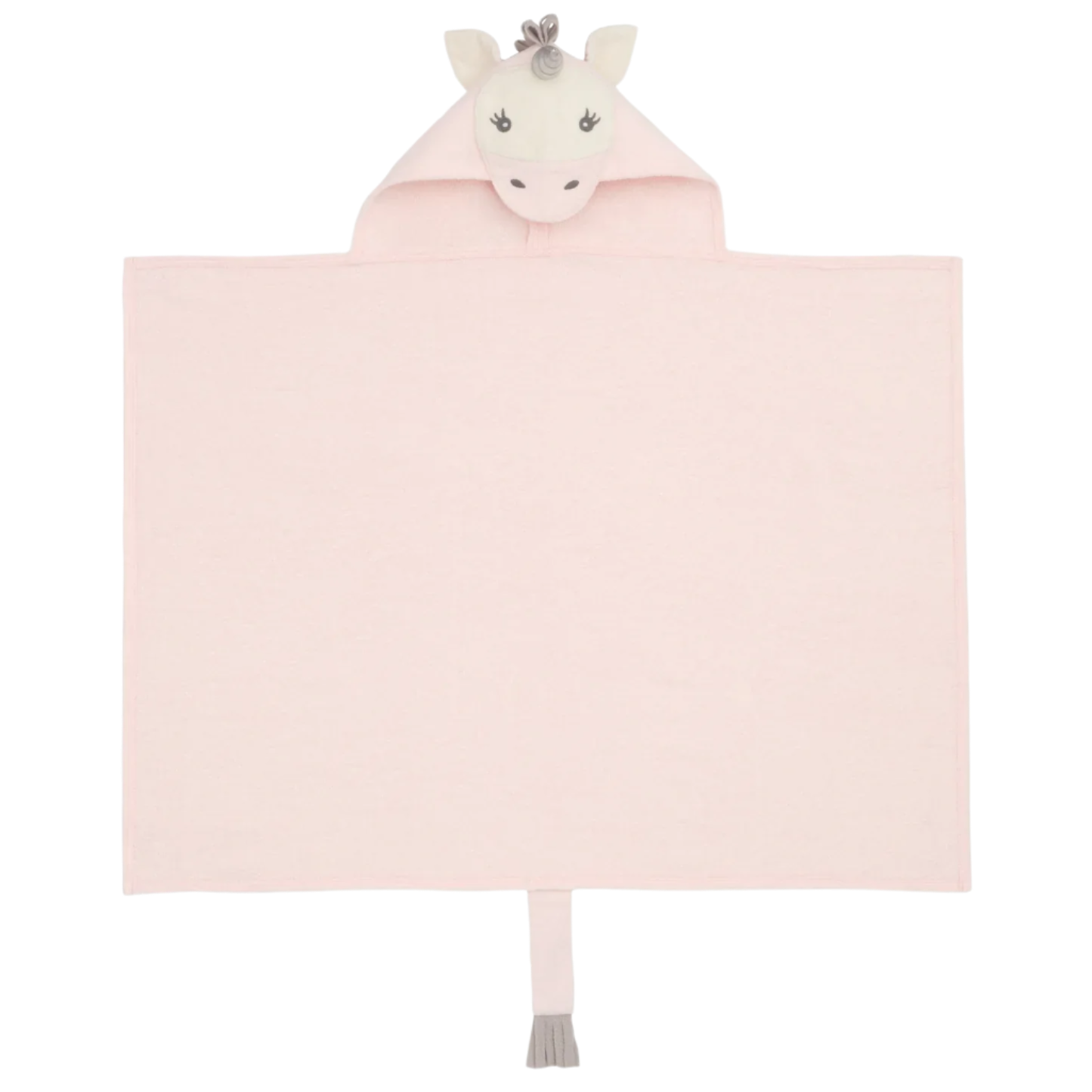 Pink Unicorn Hooded Baby Bath Wrap from Anderson Parker