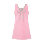 Pink Velvet Bow Princess Dress from Anderson Parker