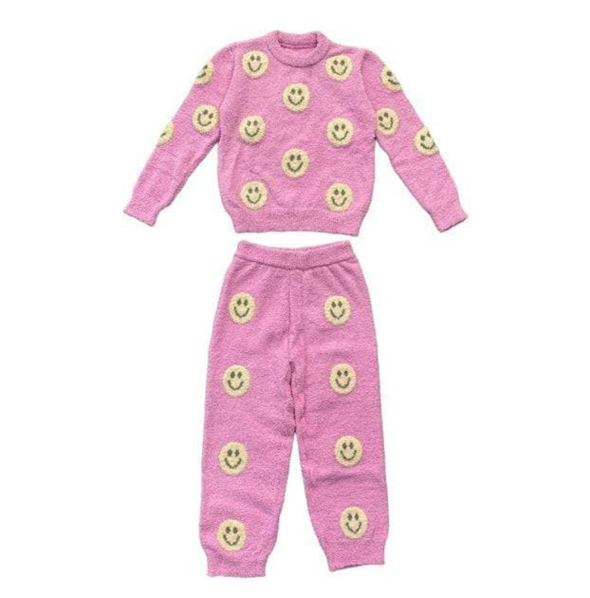 Pinky Fuzzy Smiley Emoji Set from Anderson Parker