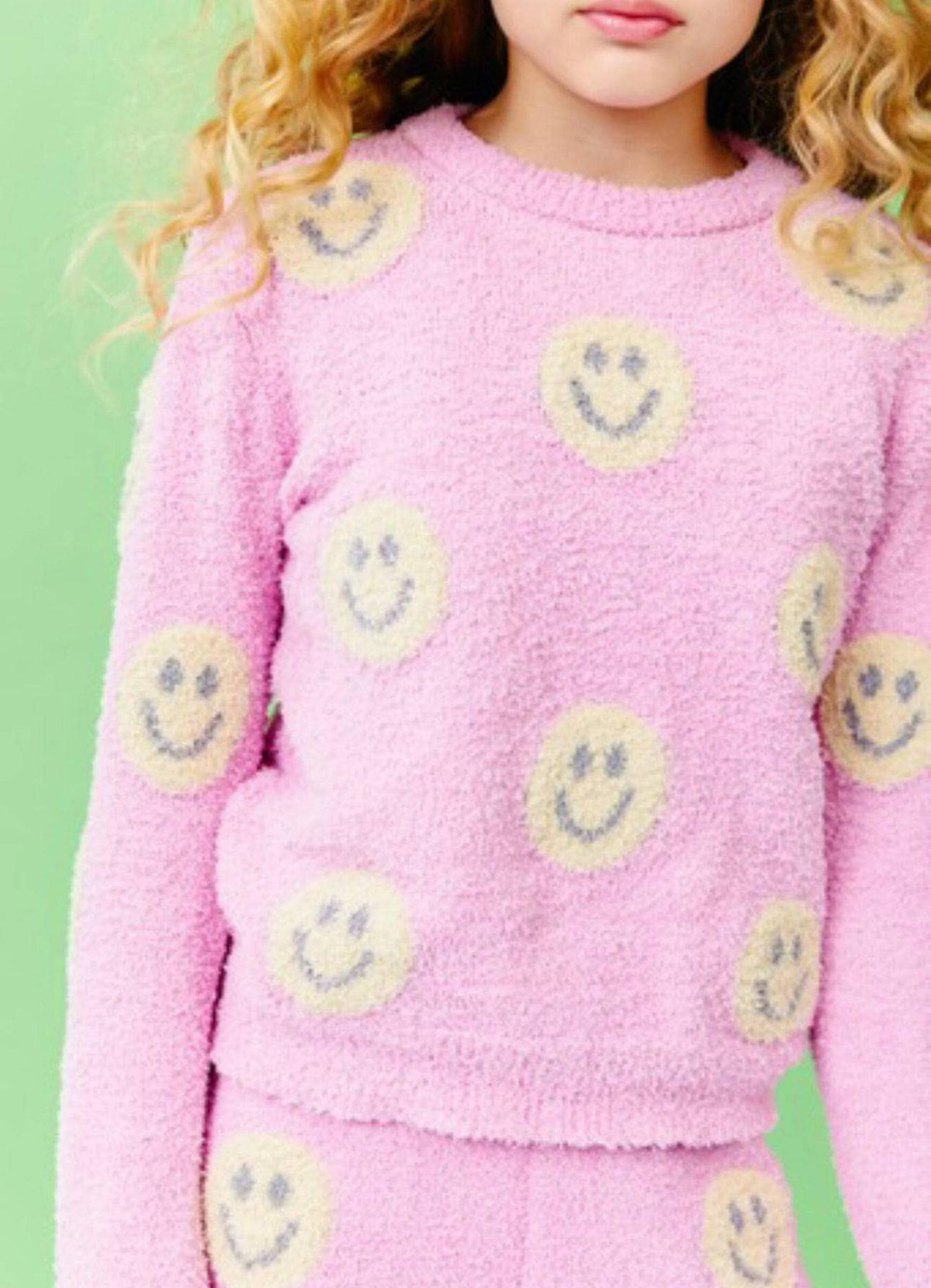 Pinky Fuzzy Smiley Emoji Set from Anderson Parker