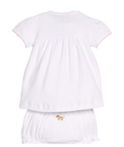 Pinpoint Layette Knit Set - Girl Lab from Anderson Parker