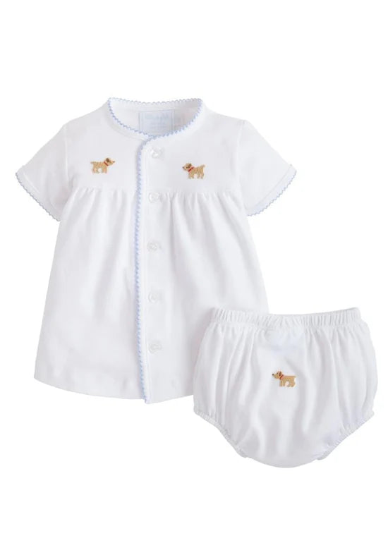 Pinpoint Layette Knit Set - Boy Lab - Anderson Parker