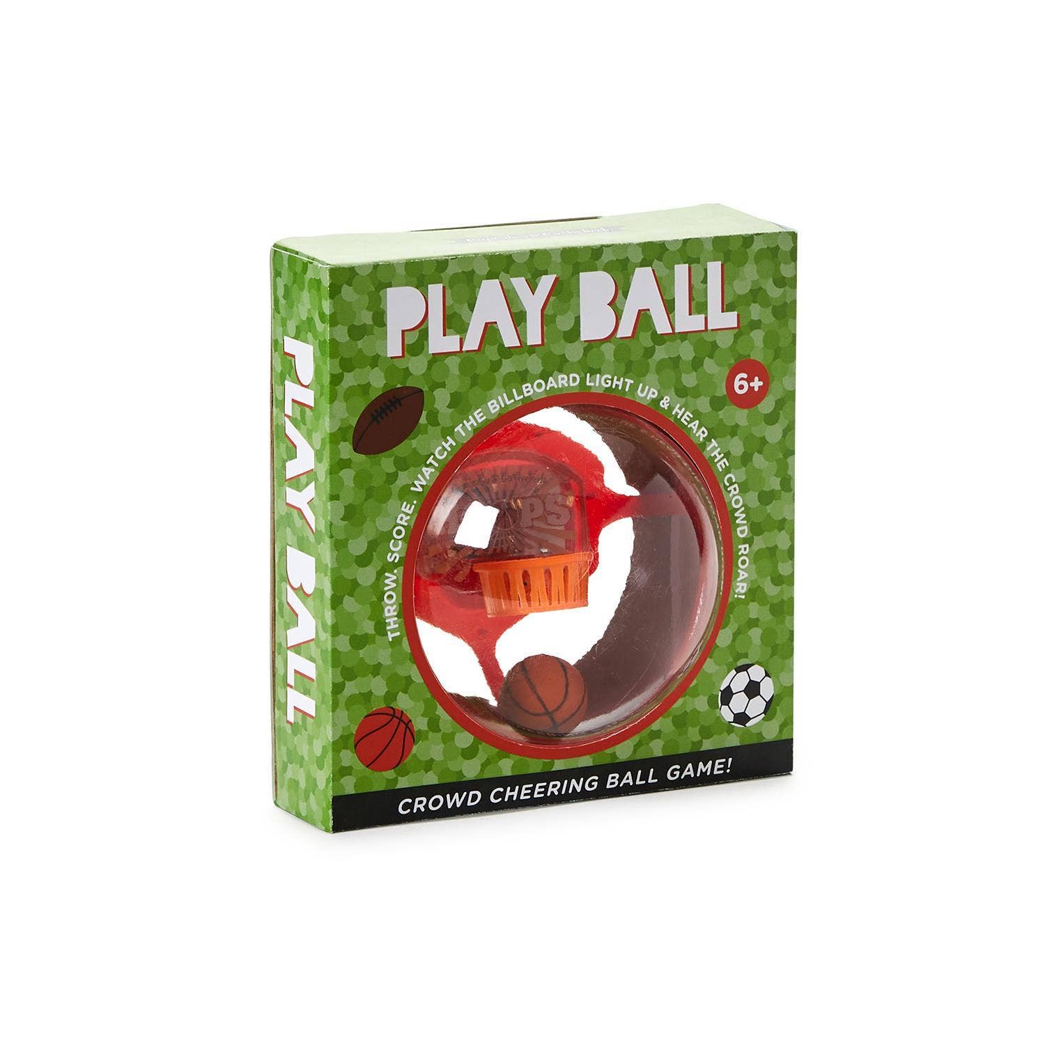 Play Ball Game with Lights/Sound in Gift Box Asst 3 Sports from Anderson Parker