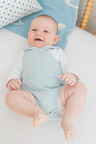 Pointelle Knit Bubble - Light Blue from Anderson Parker