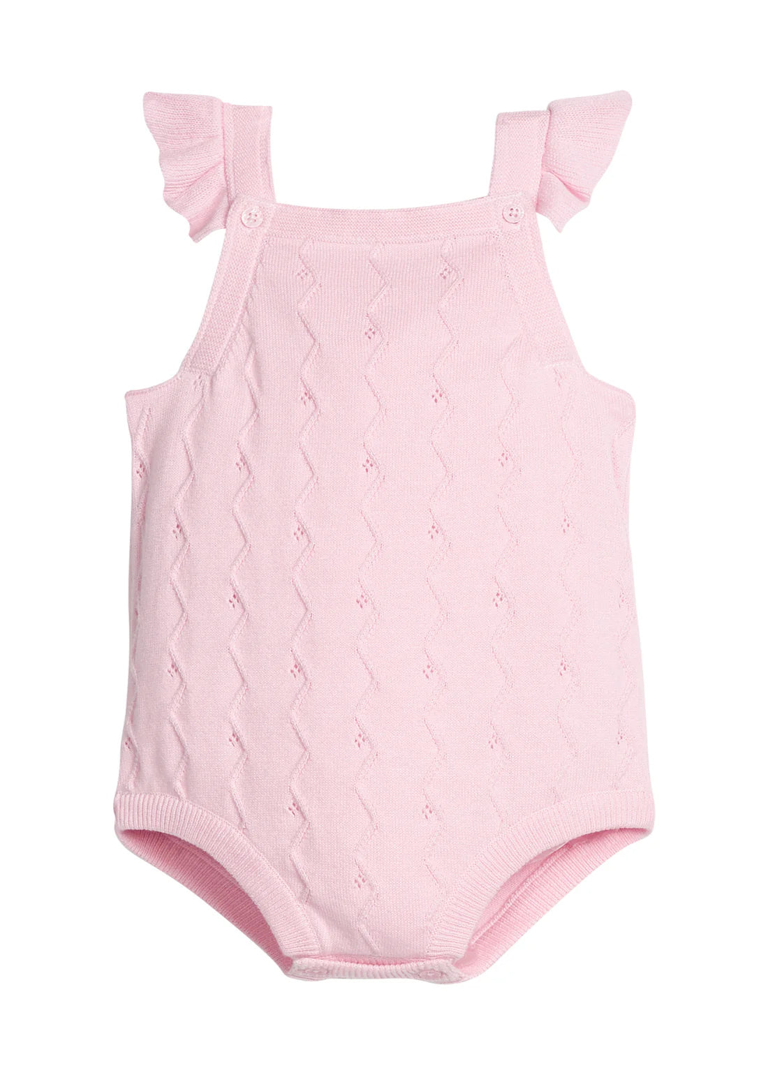 Pointelle Knit Bubble - Light Pink from Anderson Parker