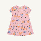 Polly Play Dress - Short Sleeve - Candy and Critters (Sandpearl Pink) from Anderson Parker
