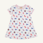 Polly Play Dress Short Sleeve - Gawsh Almighty/Palm Beach Pink from Anderson Parker