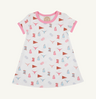 Polly Play Dress Short Sleeve - Gone to Texas/Hamptons Hot Pink from Anderson Parker