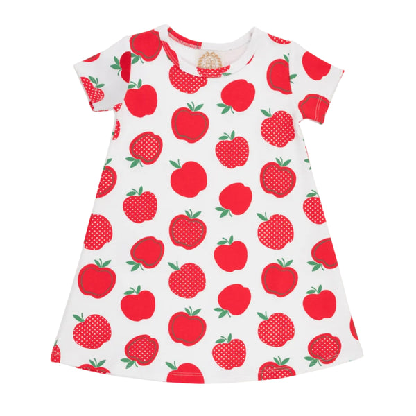 Polly Play Dress - Short Sleeve - Heavy Weight - Ardsley Park Apple from Anderson Parker