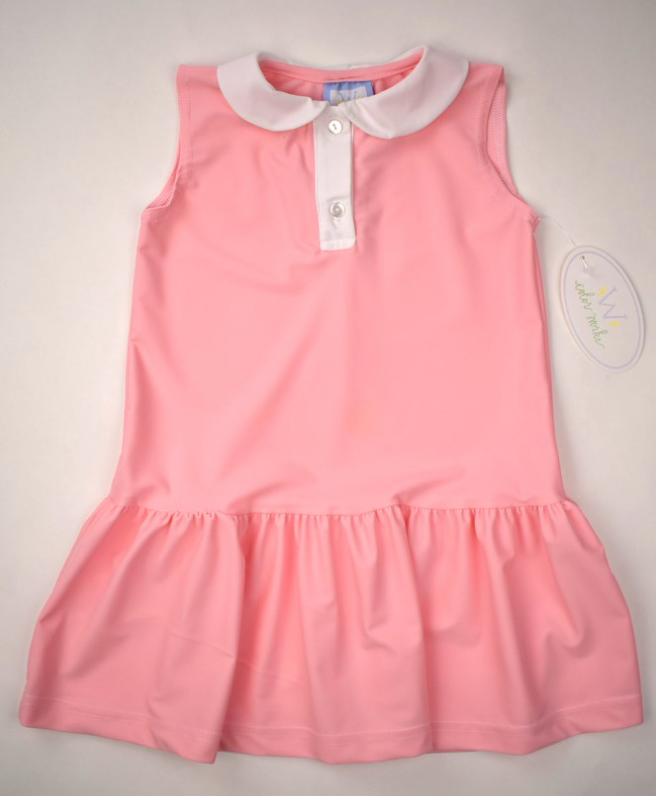 Polo Dress - Pink from Anderson Parker