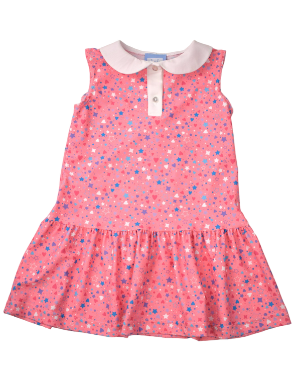 Polo Dress - Stars Print from Anderson Parker