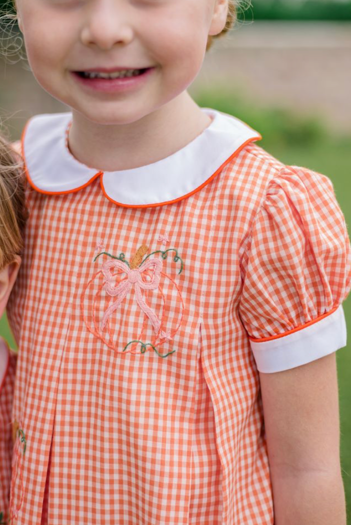 Porter Pumpkin Dress from Anderson Parker