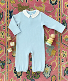 Potter Playsuit - Buckhead Blue with Worth Avenue White from Anderson Parker