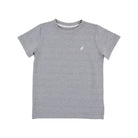 Prepletic™ Carter Crewneck - Grantley Gray (Heathered)/Worth Ave White from Anderson Parker
